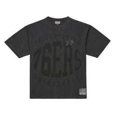 Mitchell & Ness Philadelphia 76ers Downtown Collection Premium T-Shirt Black