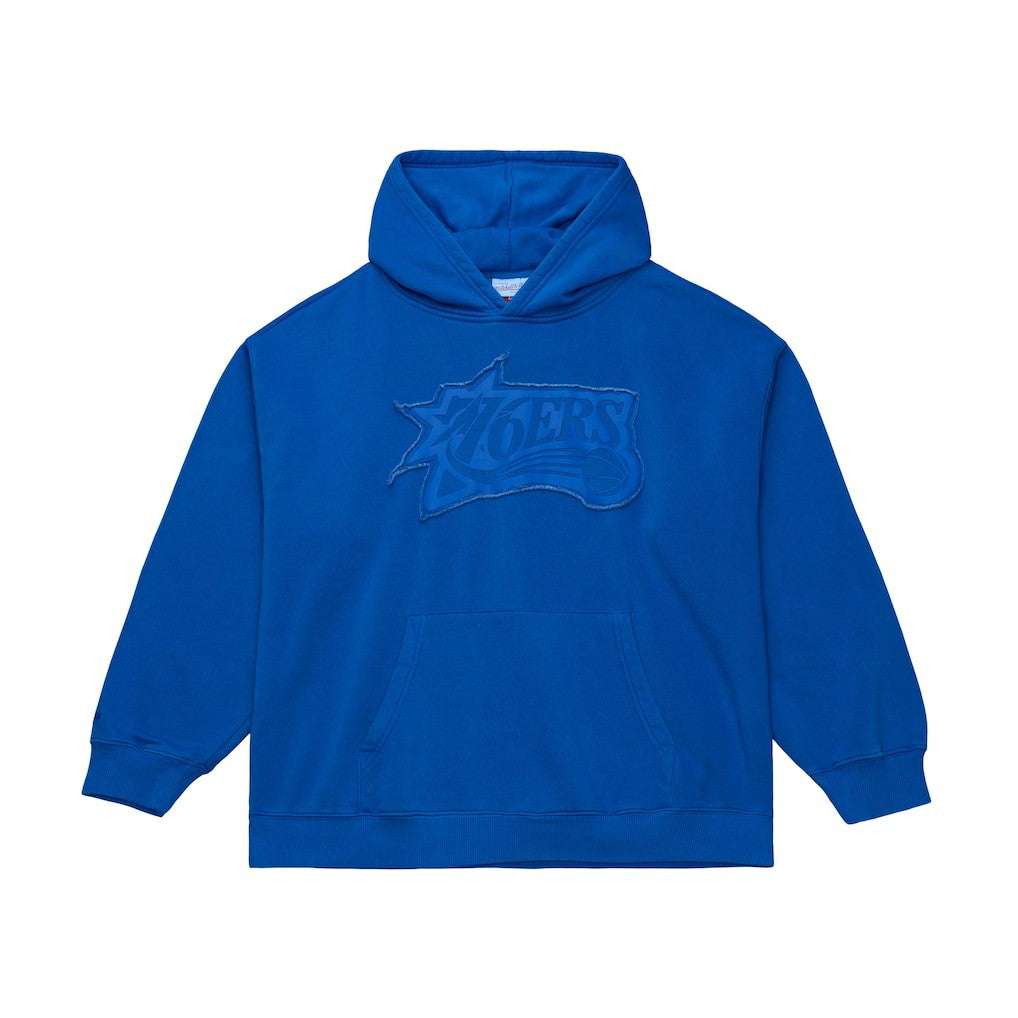 Mitchell & Ness Philadelphia 76ers Downtown Collection Fleece Hoodie Royal