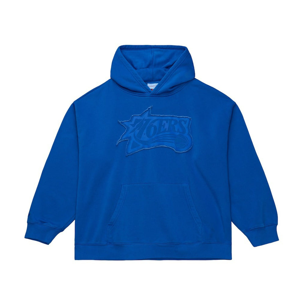 Mitchell & Ness Philadelphia 76ers Downtown Collection Fleece Hoodie Royal