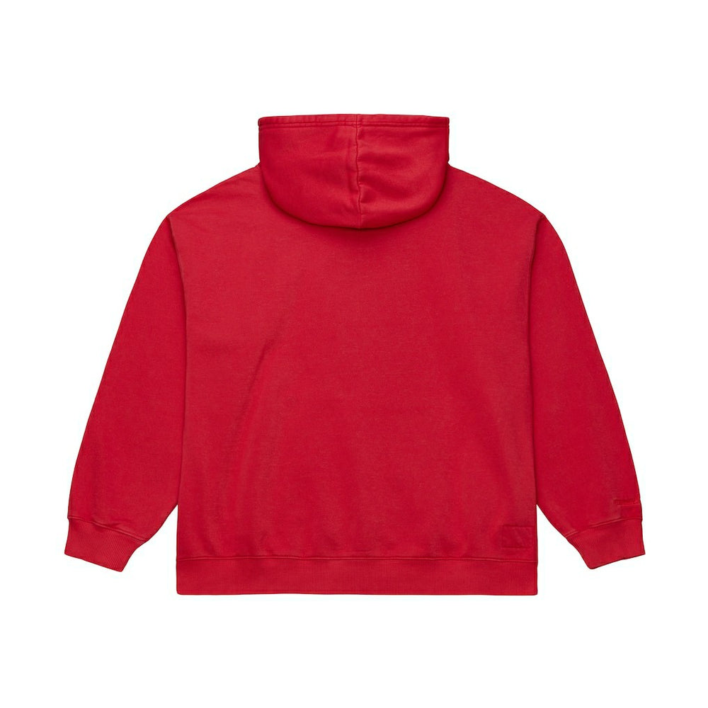Mitchell & Ness Chicago Bulls Downtown Collection Fleece Hoodie Maroon