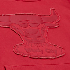 Mitchell & Ness Chicago Bulls Downtown Collection Fleece Hoodie Maroon
