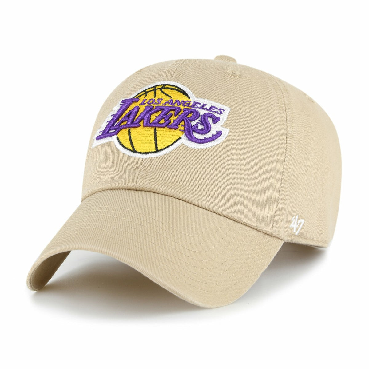 47 brand Los Angeles Lakers '47 Logo Clean Up Adjustable Hat Khaki