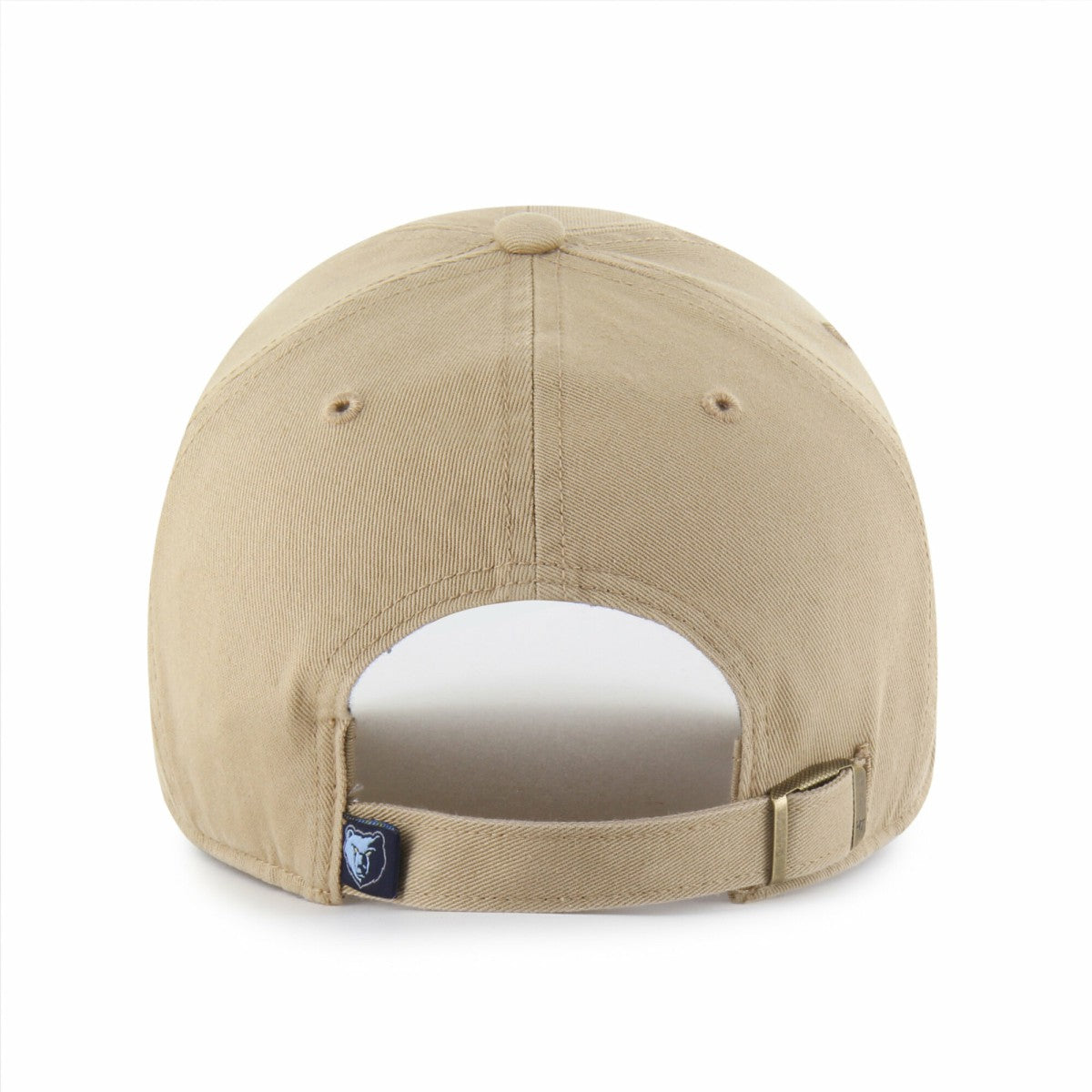 47 brand Memphis Grizzlies '47 Logo Clean Up Adjustable Hat Khaki