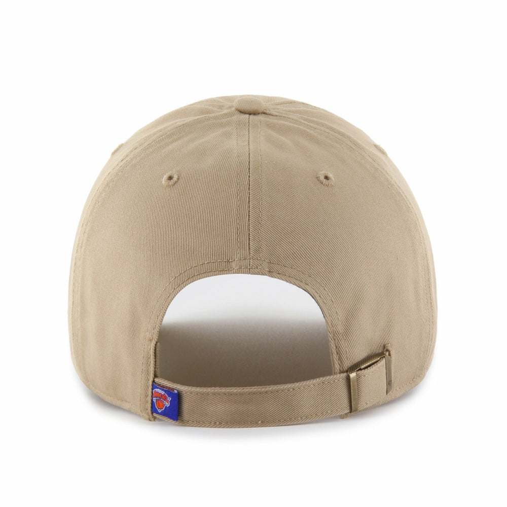 47 brand New York Knicks '47 Logo Clean Up Adjustable Hat Khaki