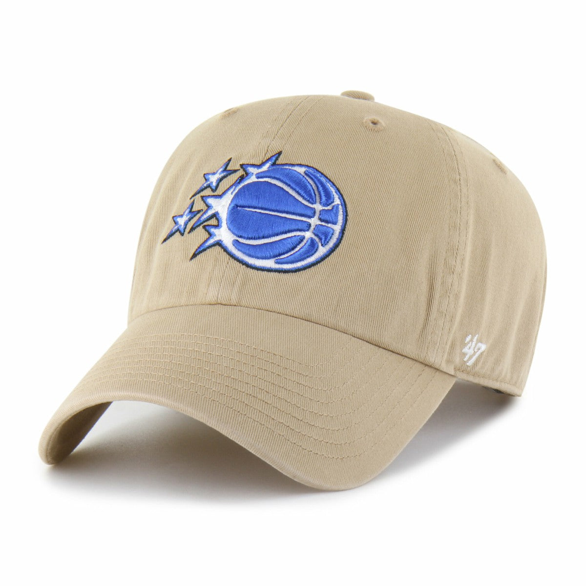 47 brand Orlando Magic '47 Logo Clean Up Adjustable Hat Khaki