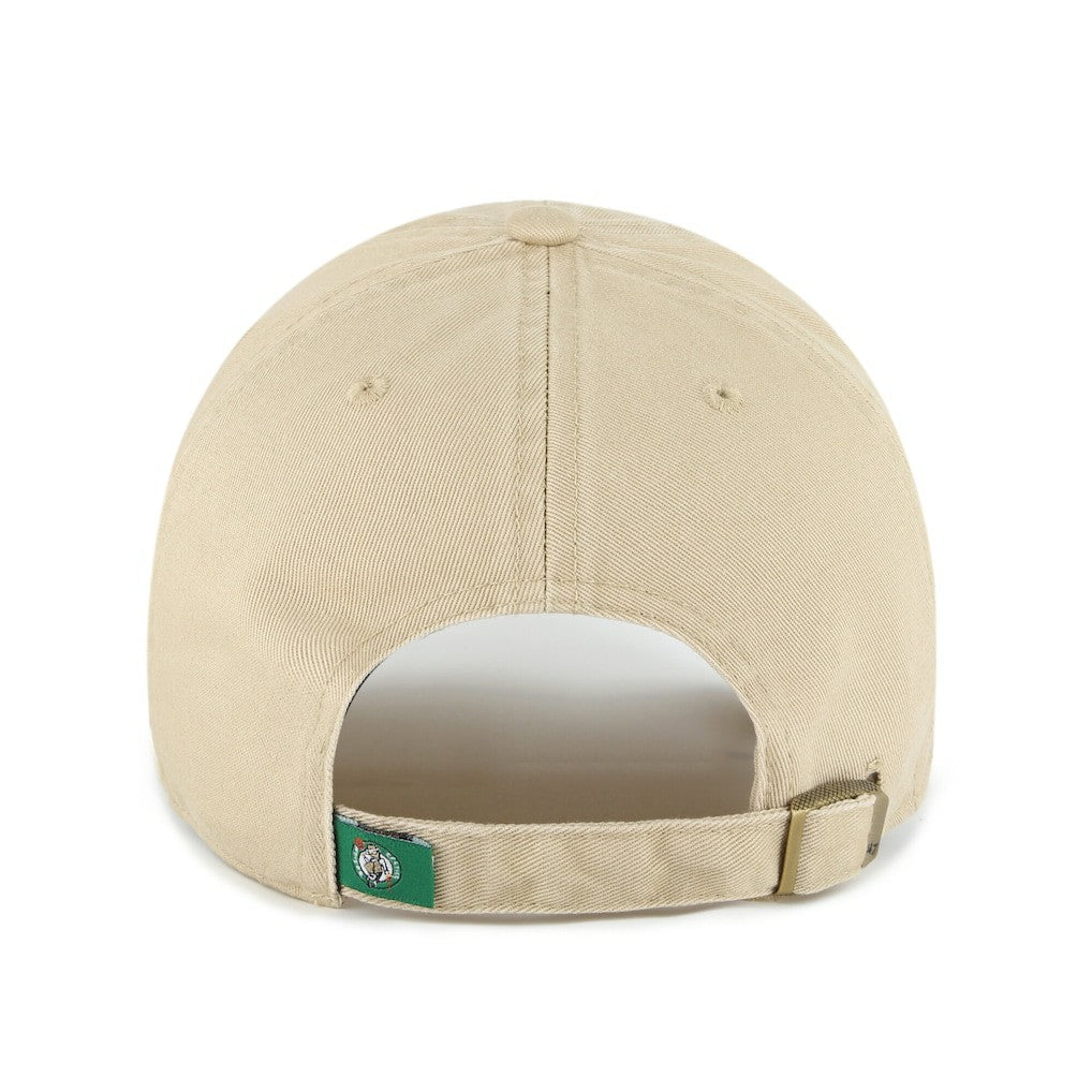 47 brand Boston Celtics '47 Logo Clean Up Adjustable Hat Khaki
