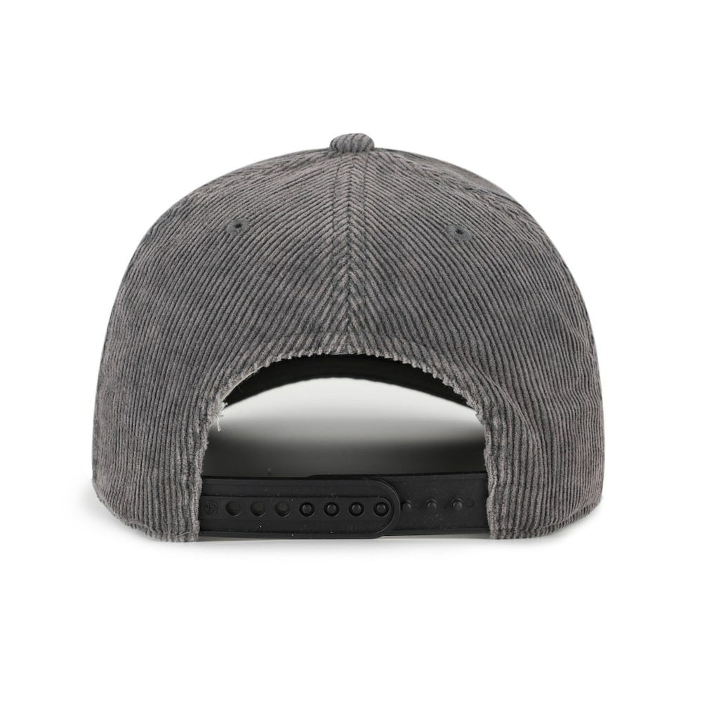 47 brand Boston Celtics '47 Reclaim Snow Wash Corduroy Adjustable Hitch Hat Charcoal