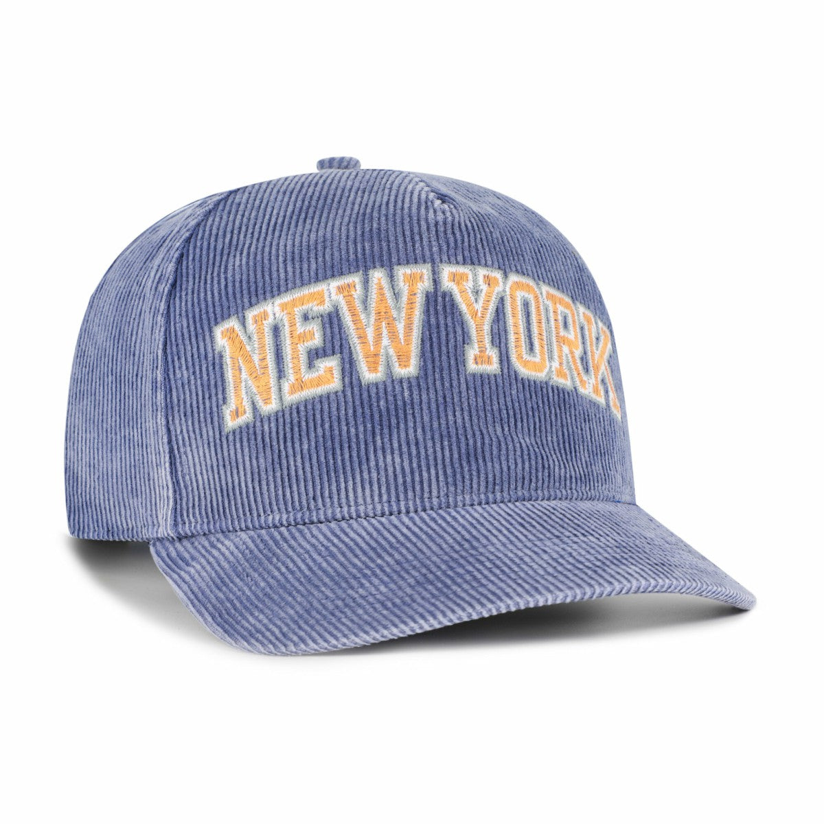 47 brand New York Knicks '47 Reclaim Snow Wash Corduroy Adjustable Hitch Hat Blue