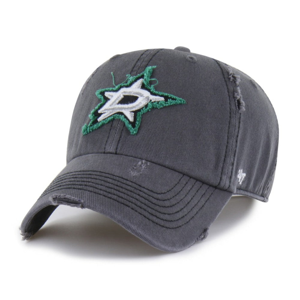 Dallas Stars '47 Weathered Clean Up Adjustable Hat - Charcoal | 47 brand discount