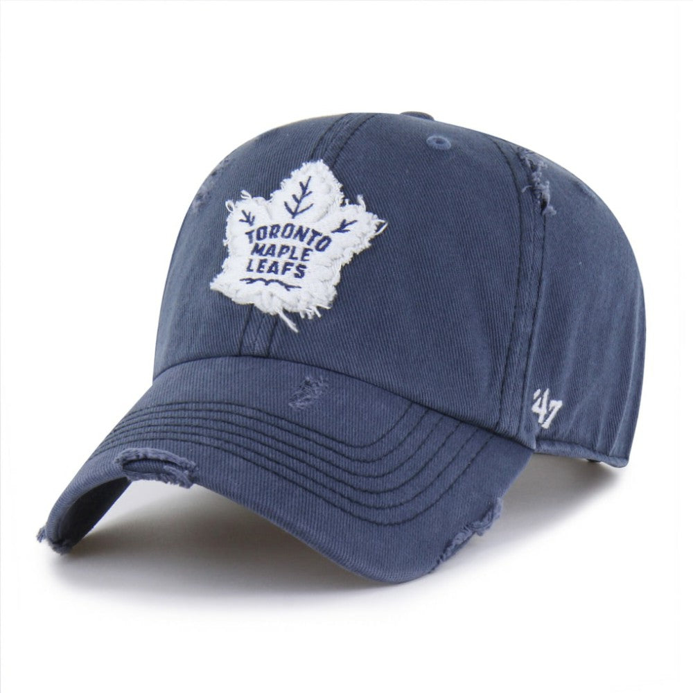 Toronto Maple Leafs '47 Weathered Clean Up Adjustable Hat - Navy | 47 brand on sale