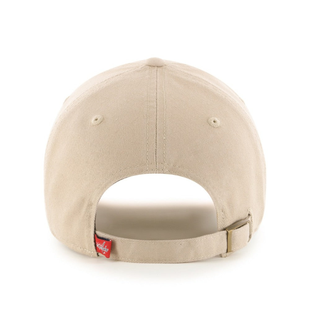 Washington Capitals '47 Logo Clean Up Adjustable Hat - Khaki | 47 brand Clearance