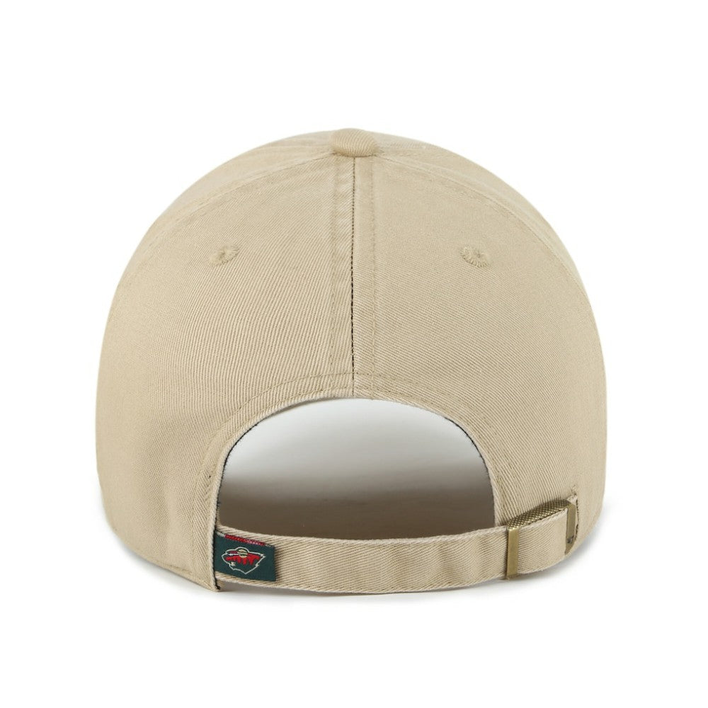 Minnesota Wild '47 Logo Clean Up Adjustable Hat - Khaki | 47 brand near me