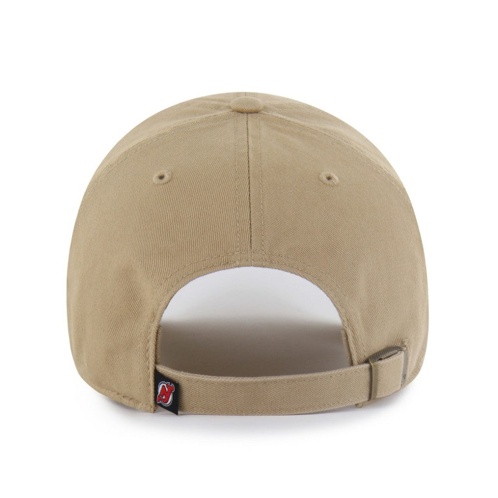 New Jersey Devils '47 Logo Clean Up Adjustable Hat - Khaki | 47 brand discount