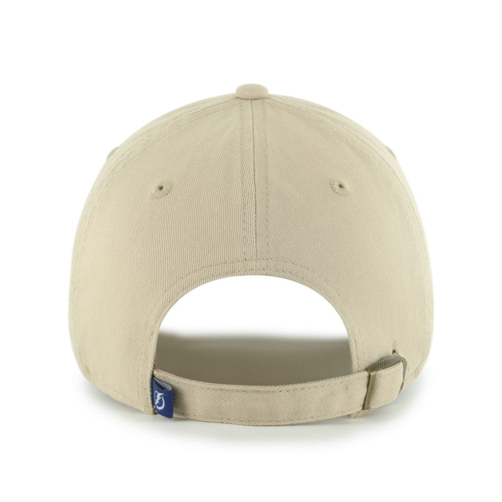 Tampa Bay Lightning '47 Logo Clean Up Adjustable Hat - Khaki | 47 brand online