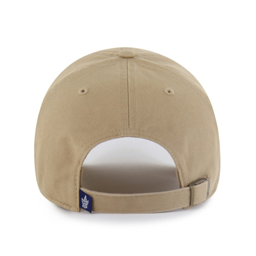 Toronto Maple Leafs '47 Logo Clean Up Adjustable Hat - Khaki | 47 brand online