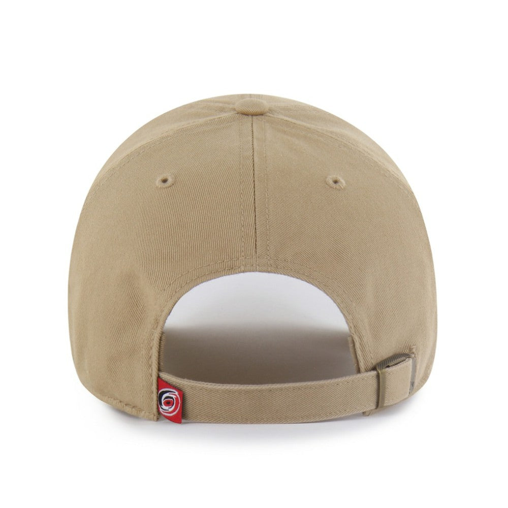 Carolina Hurricanes '47 Logo Clean Up Adjustable Hat - Khaki | 47 brand on sale