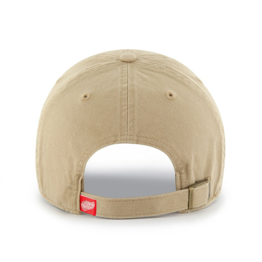 Detroit Red Wings '47 Logo Clean Up Adjustable Hat - Khaki | 47 brand on sale