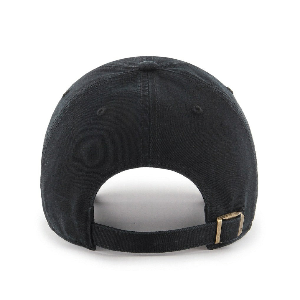 47 brand Boston Celtics '47 Black on Black Clean Up Adjustable Hat