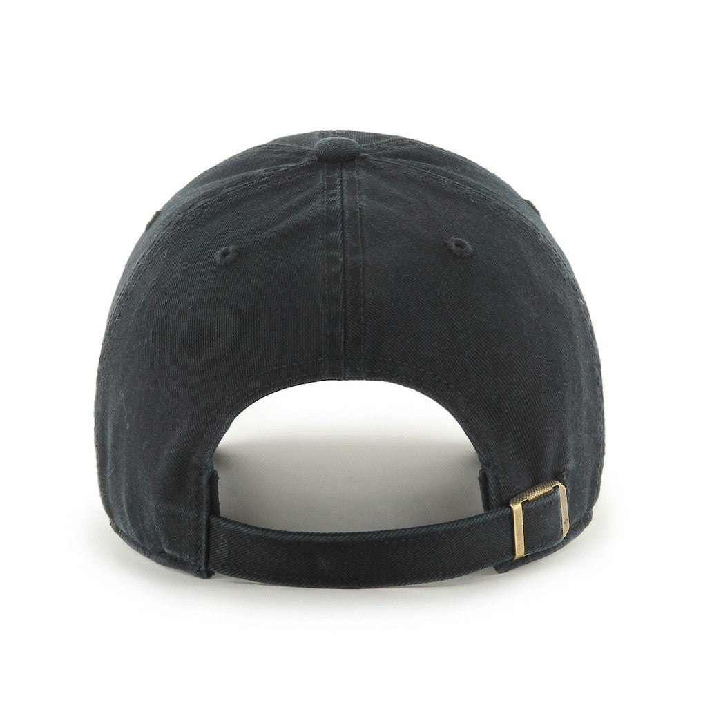 47 brand Chicago Bulls '47 Black on Black Clean Up Adjustable Hat