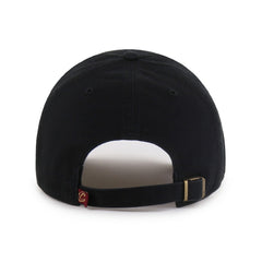 47 brand Cleveland Cavaliers '47 Black on Black Clean Up Adjustable Hat