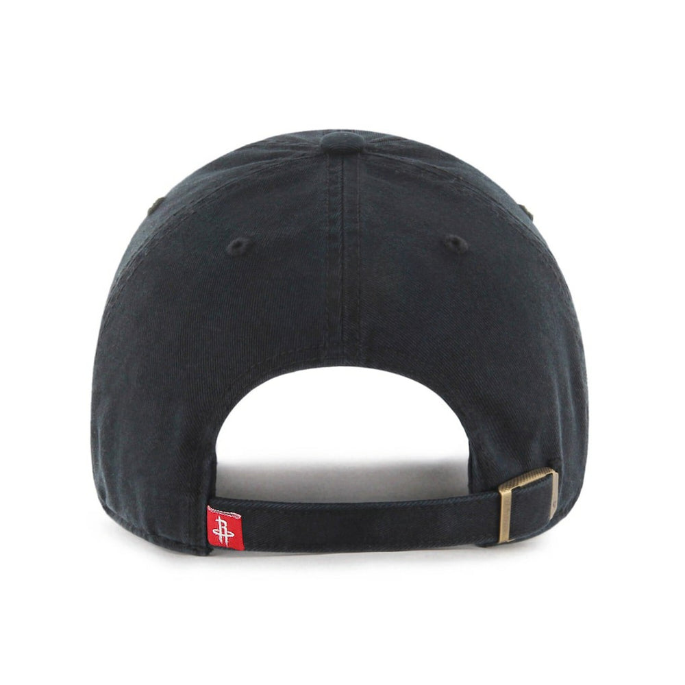 47 brand Houston Rockets '47 Black on Black Clean Up Adjustable Hat