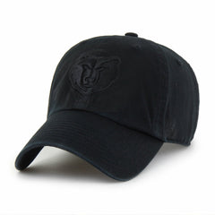 47 brand Memphis Grizzlies '47 Black on Black Clean Up Adjustable Hat