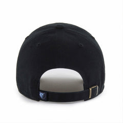 47 brand Memphis Grizzlies '47 Black on Black Clean Up Adjustable Hat