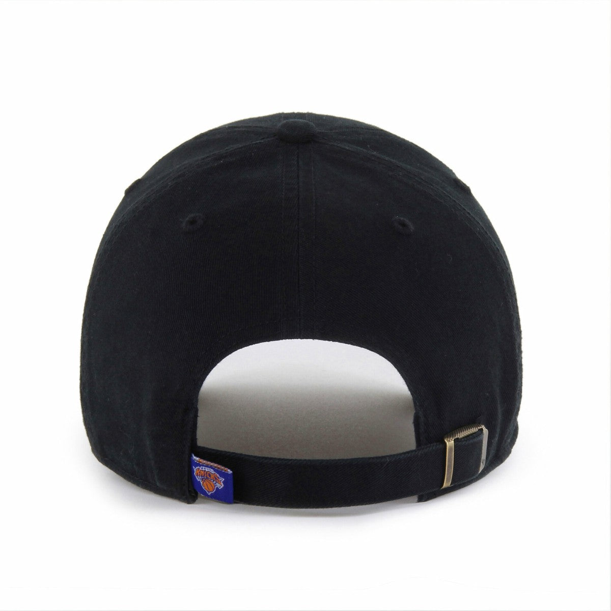 47 brand New York Knicks '47 Black on Black Clean Up Adjustable Hat