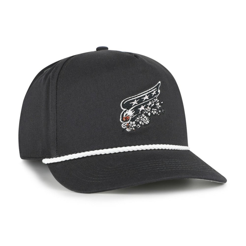 Washington Capitals '47 Cherry Blossom Rope Hitch Adjustable Hat - Charcoal | 47 brand discount