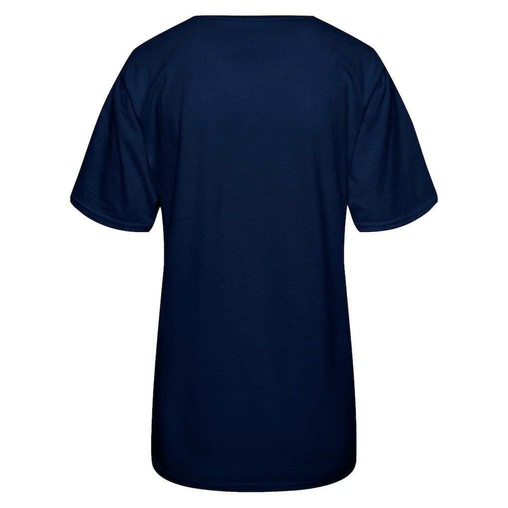 Dallas Cowboys Women's 'Tis The Season Boots T-Shirt - Navy - NFL