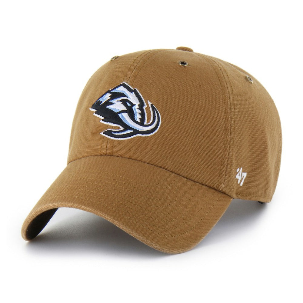 Utah Mammoth Carhartt x '47 Clean Up Adjustable Hat - Brown | 47 brand Clearance