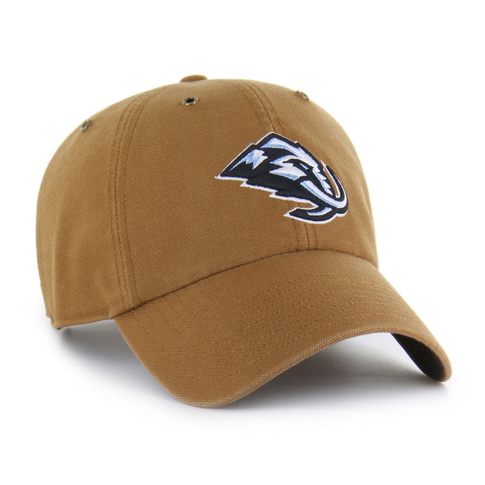 Utah Mammoth Carhartt x '47 Clean Up Adjustable Hat - Brown | 47 brand Clearance