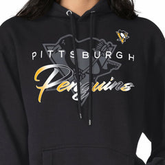 Pittsburgh Penguins G-III 4Her by Carl Banks Shadow Logo Fleece Pullover Hoodie - Black | NHL on sale