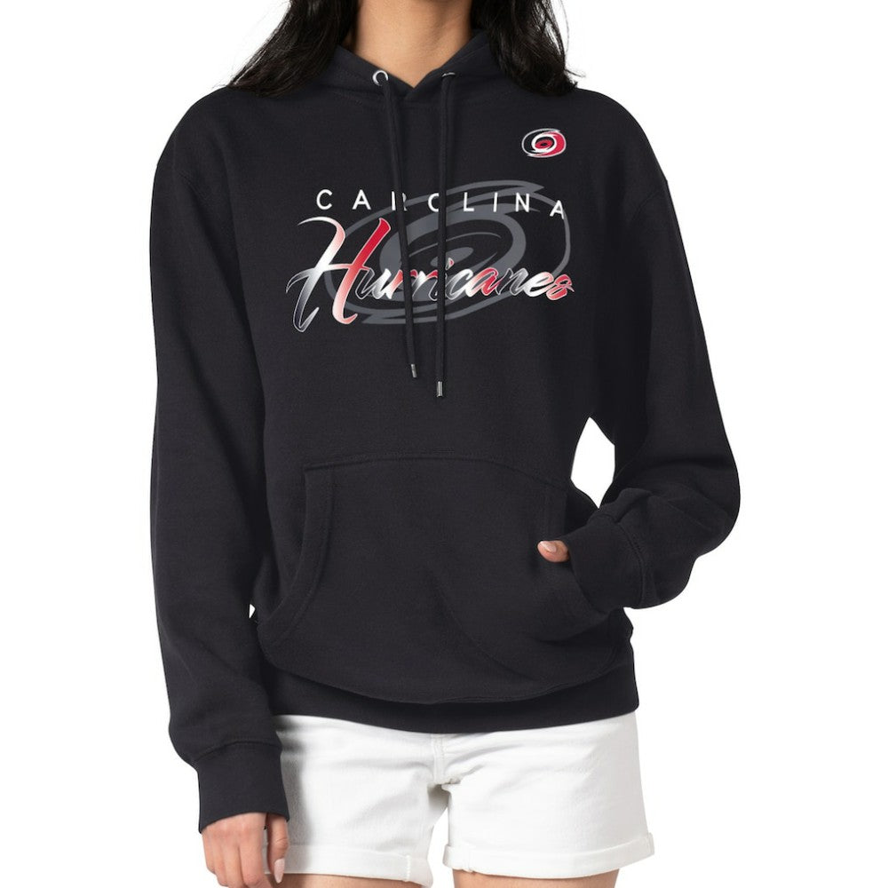 Carolina Hurricanes G-III 4Her by Carl Banks Shadow Logo Fleece Pullover Hoodie - Black | NHL near me