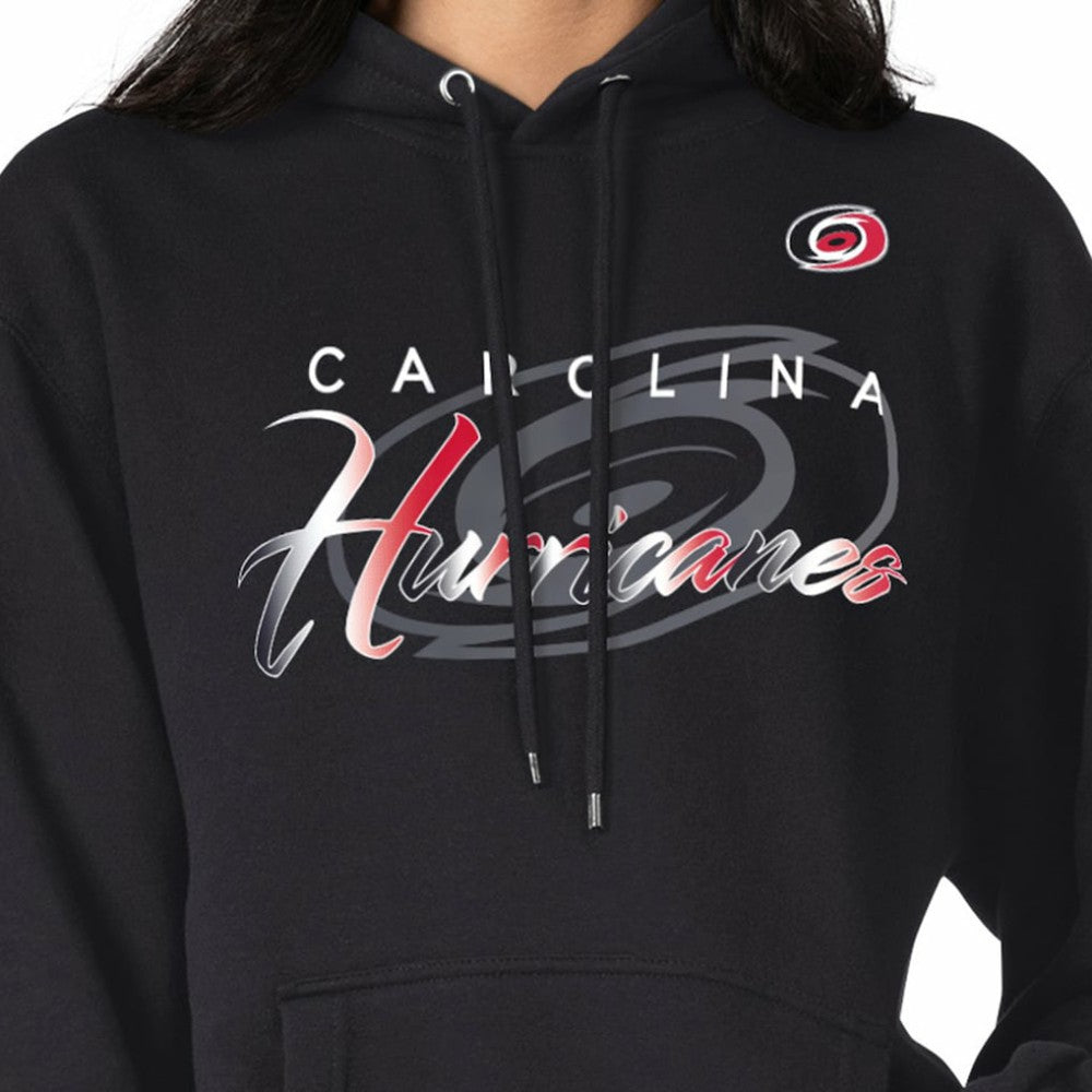 Carolina Hurricanes G-III 4Her by Carl Banks Shadow Logo Fleece Pullover Hoodie - Black | NHL near me