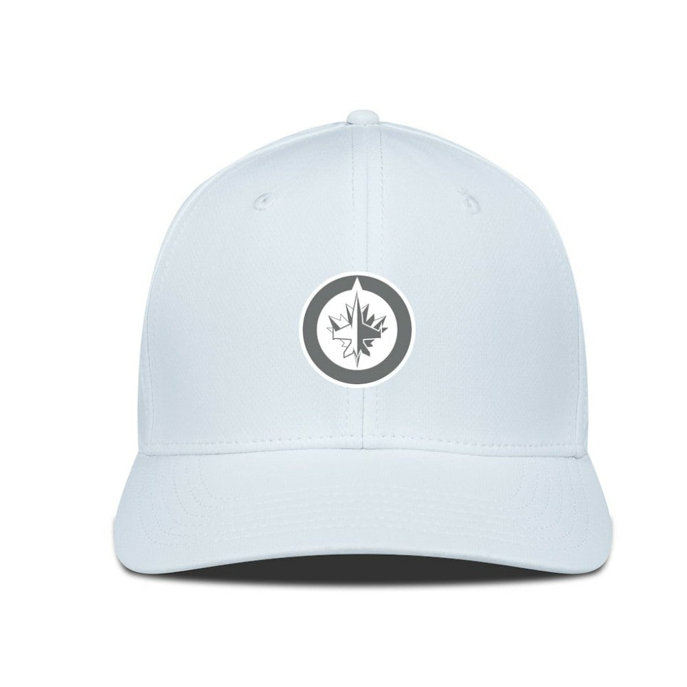 Winnipeg Jets Levelwear Rise Slate & Snow Structured Flex Hat - White | NHL sale