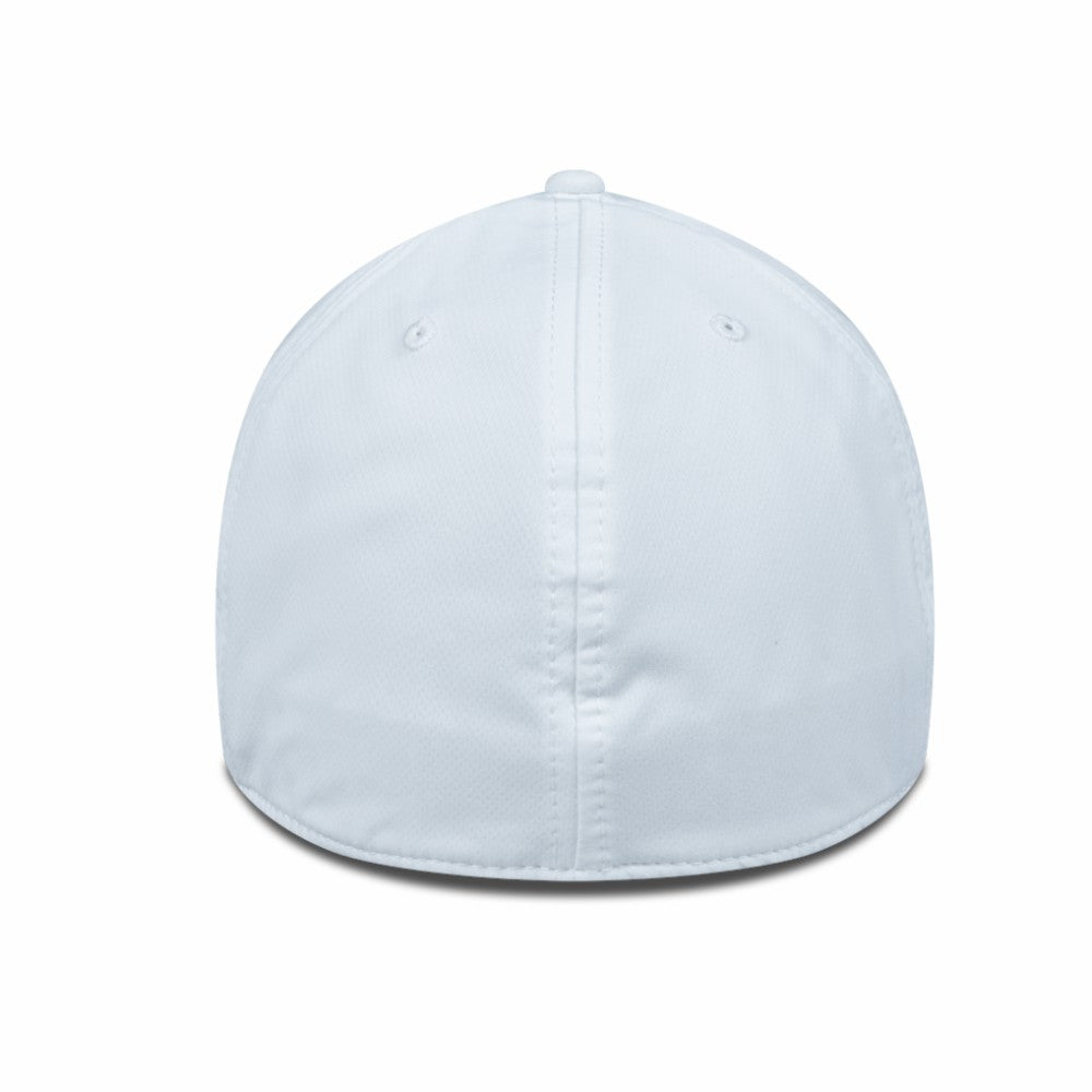 New Jersey Devils Levelwear Rise Slate & Snow Structured Flex Hat - White | NHL on sale