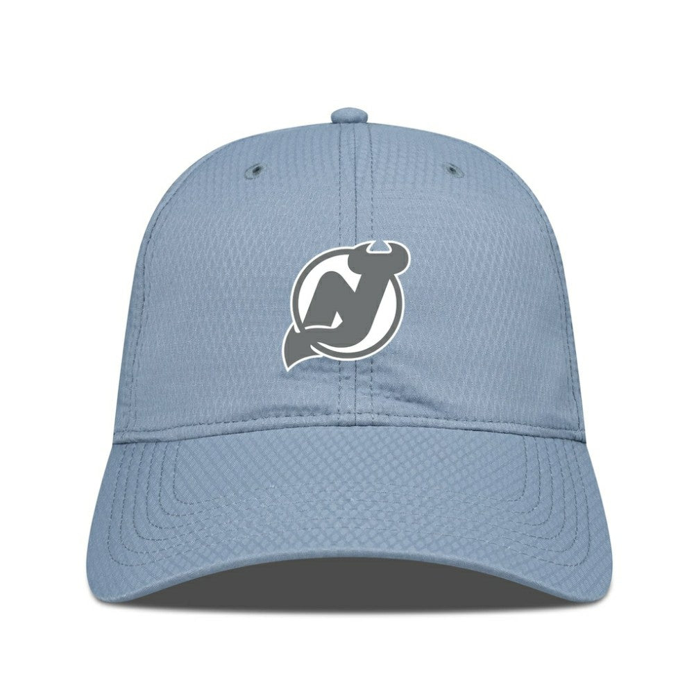 New Jersey Devils Levelwear Matrix Slate & Snow Unstructured Adjustable Hat - Blue | NHL on sale