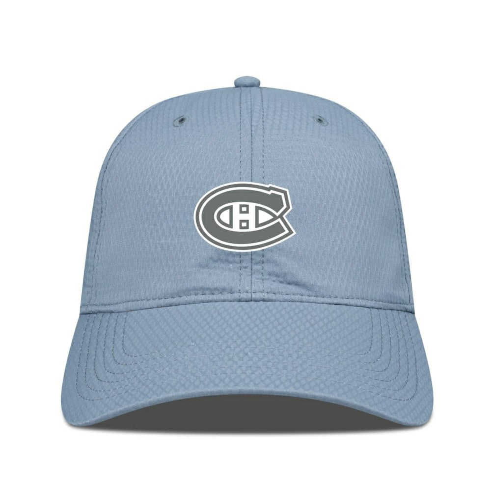 Montreal Canadiens Levelwear Matrix Slate & Snow Unstructured Adjustable Hat - Blue | NHL discount