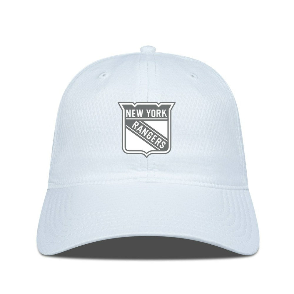 New York Rangers Levelwear Matrix Slate & Snow Unstructured Adjustable Hat - White | NHL sale