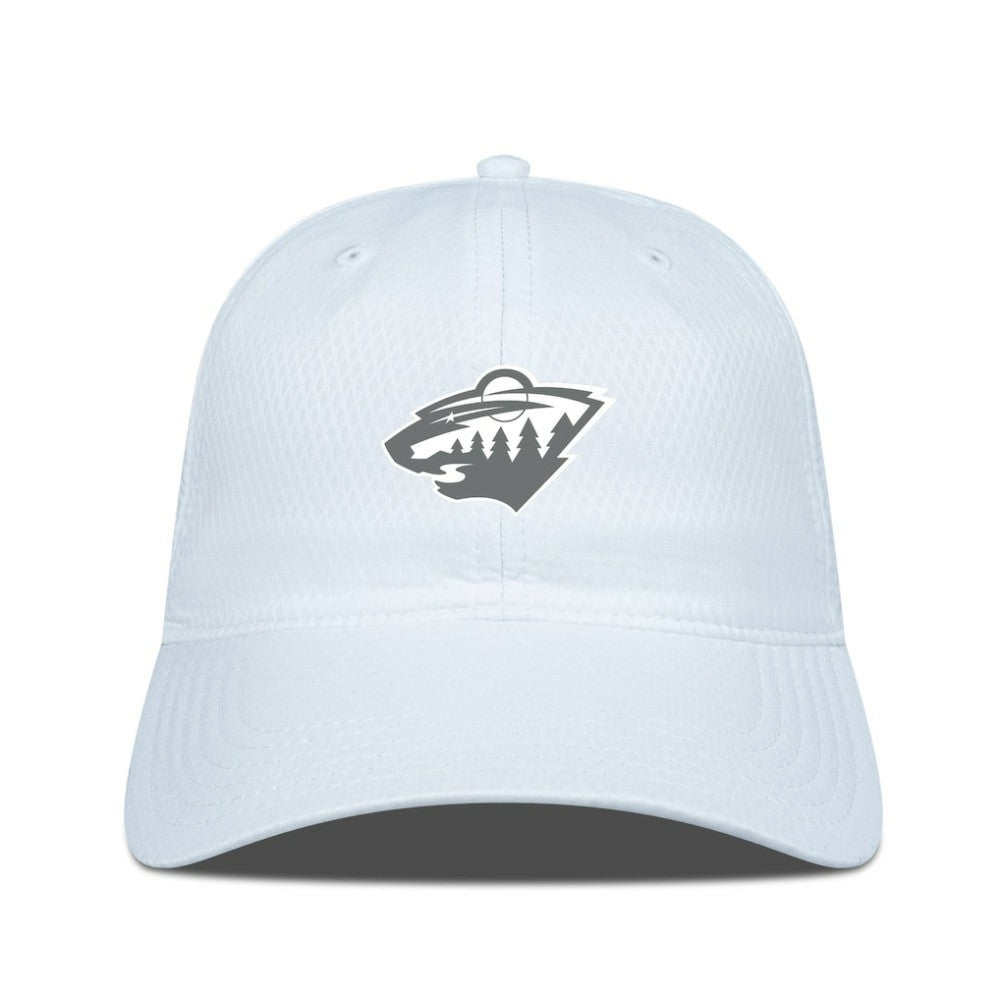 Minnesota Wild Levelwear Matrix Slate & Snow Unstructured Adjustable Hat - White | NHL on sale