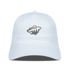 Minnesota Wild Levelwear Matrix Slate & Snow Unstructured Adjustable Hat - White | NHL on sale