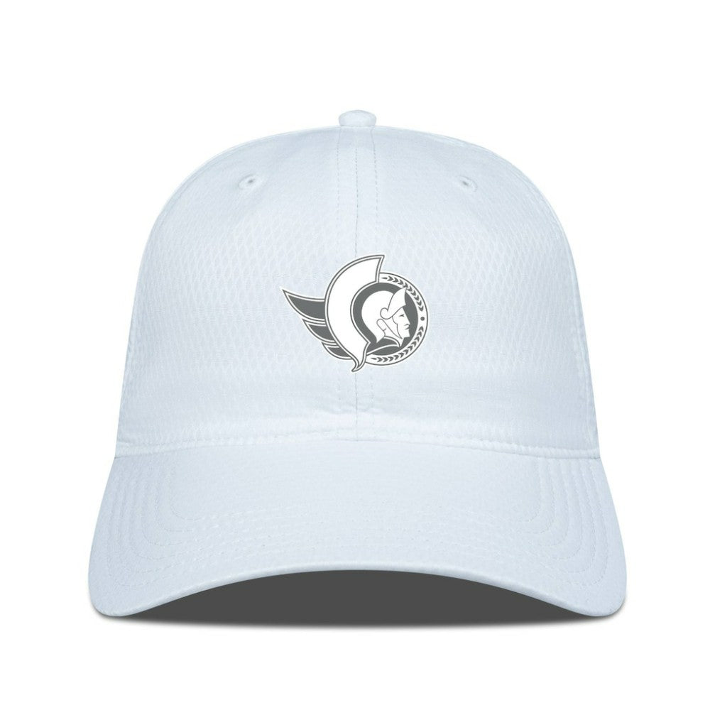Ottawa Senators Levelwear Matrix Slate & Snow Unstructured Adjustable Hat - White | NHL near me