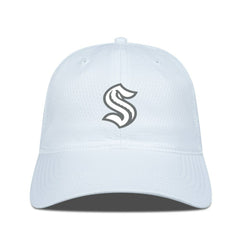 Seattle Kraken Levelwear Matrix Slate & Snow Unstructured Adjustable Hat - White | NHL discount