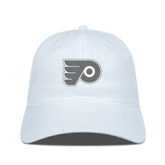 Philadelphia Flyers Levelwear Matrix Slate & Snow Unstructured Adjustable Hat - White | NHL online