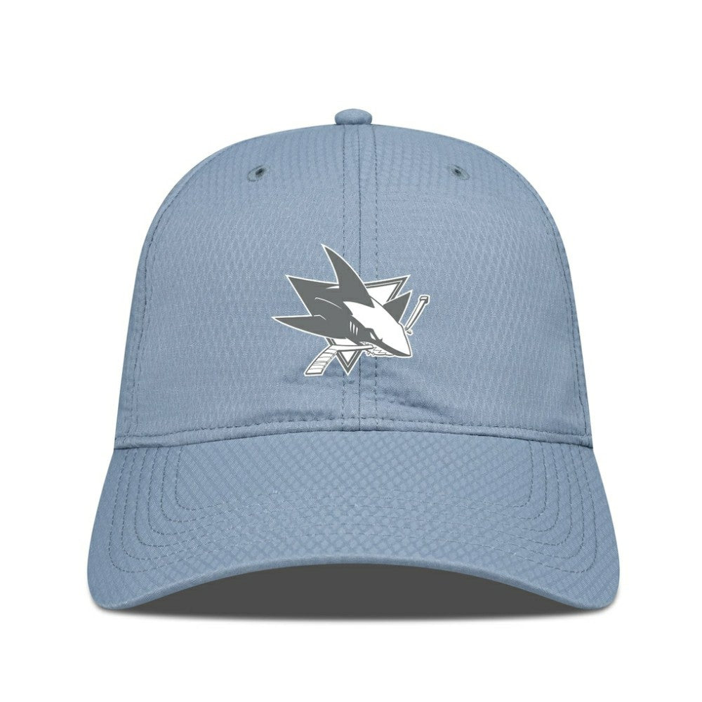 San Jose Sharks Levelwear Matrix Slate & Snow Unstructured Adjustable Hat - Blue | NHL discount