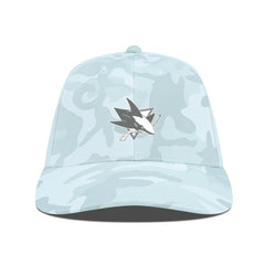 San Jose Sharks Levelwear Clash Slate & Snow Meshback Flex Hat - Camo | NHL on sale