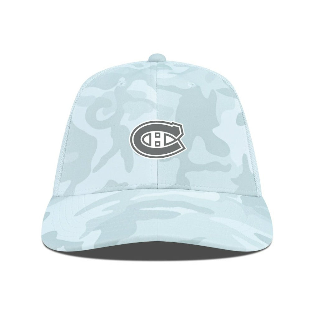 Montreal Canadiens Levelwear Clash Slate & Snow Meshback Flex Hat - Camo | NHL discount