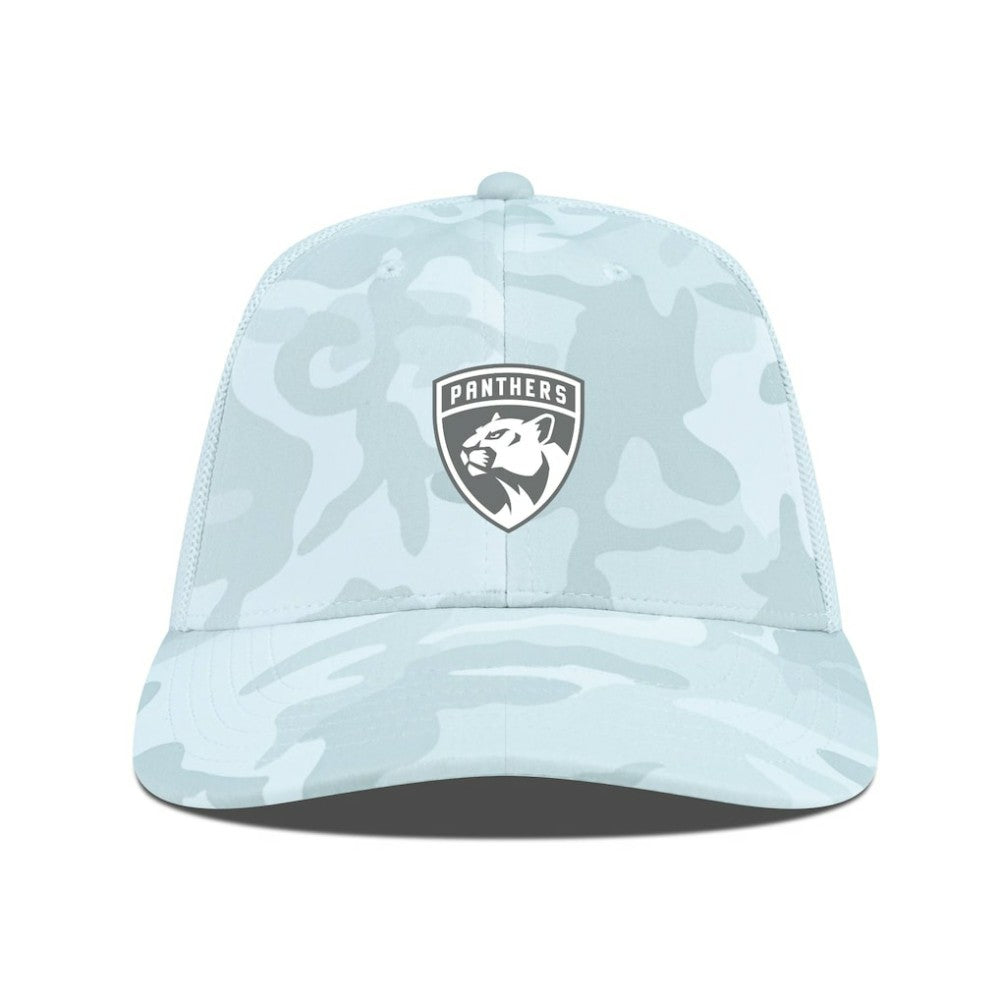 Florida Panthers Levelwear Clash Slate & Snow Meshback Flex Hat - Camo | NHL on sale