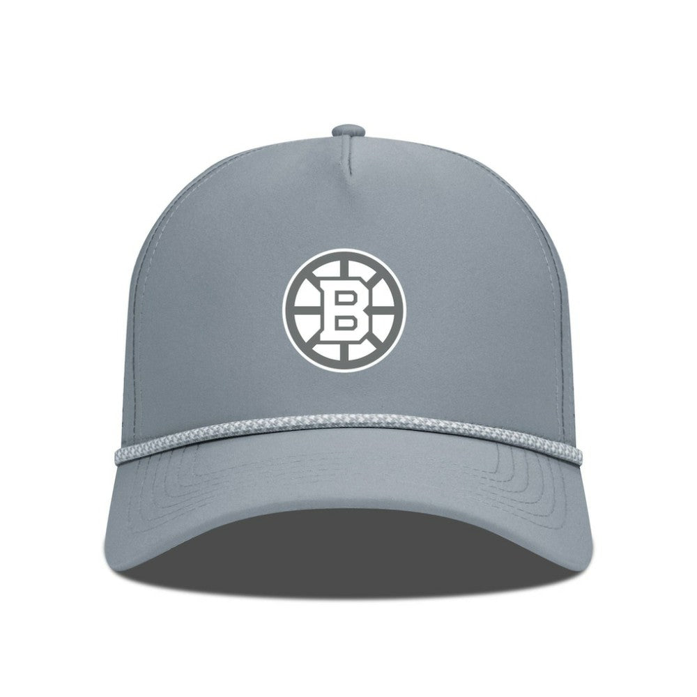 Boston Bruins Levelwear Gordon Slate & Snow Rope Adjustable Hat - Gray | NHL discount